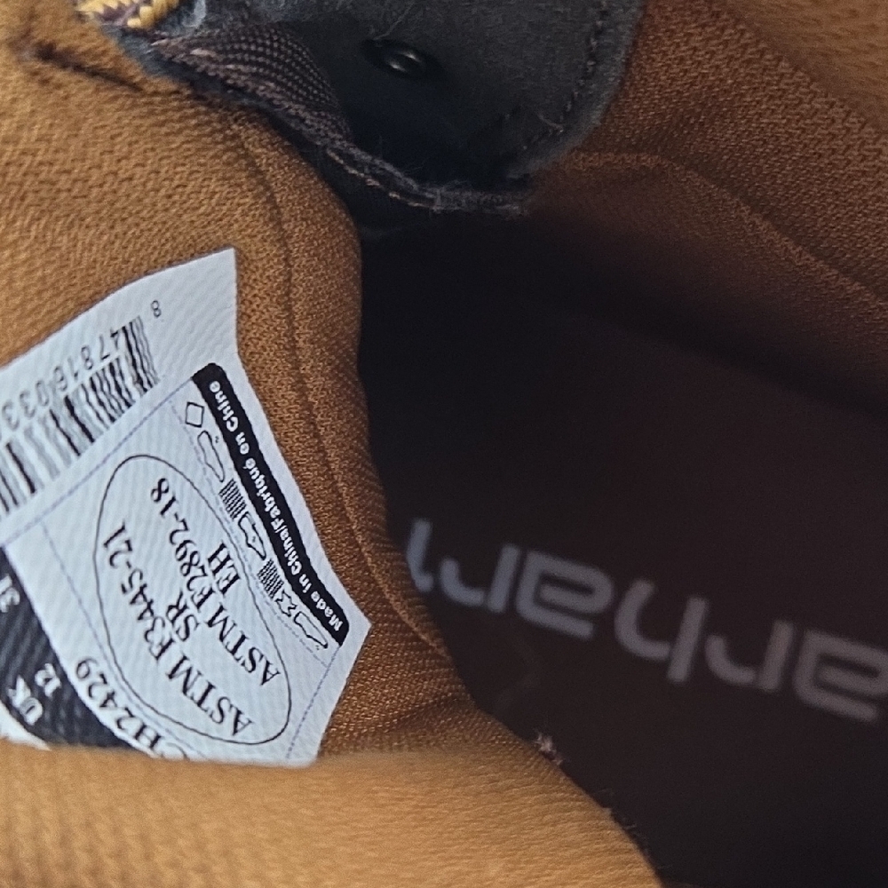 Carhartt Men's Rugged Brown Boots - Picture 2 of 2